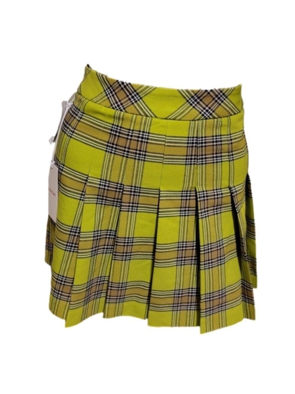 Sunday Best Green Plaid Skirt Size 00